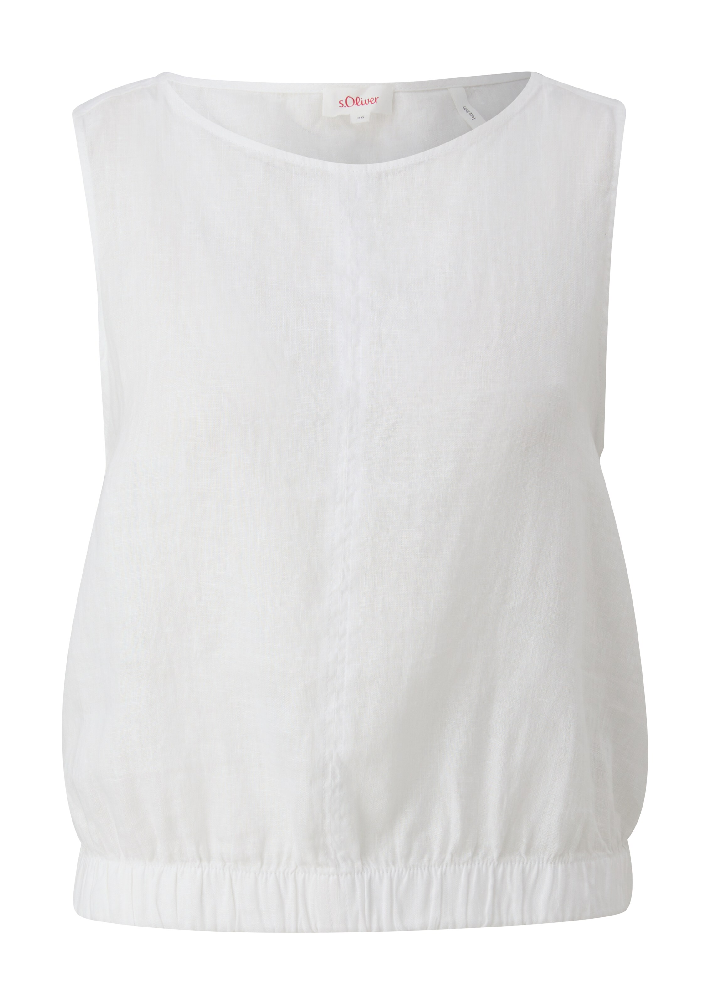 Chemisier s.Oliver en blanc : devant