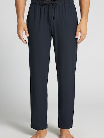 IUMAN Intimissimi Loose fit Pants in Blue: front