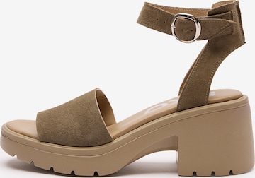 RYŁKOSandale - zelena boja: prednji dio