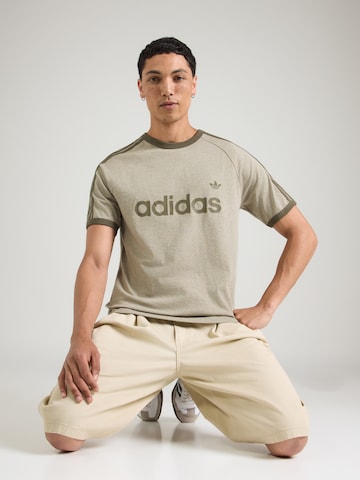 ADIDAS ORIGINALS Majica 'RINGER' | zelena barva: sprednja stran