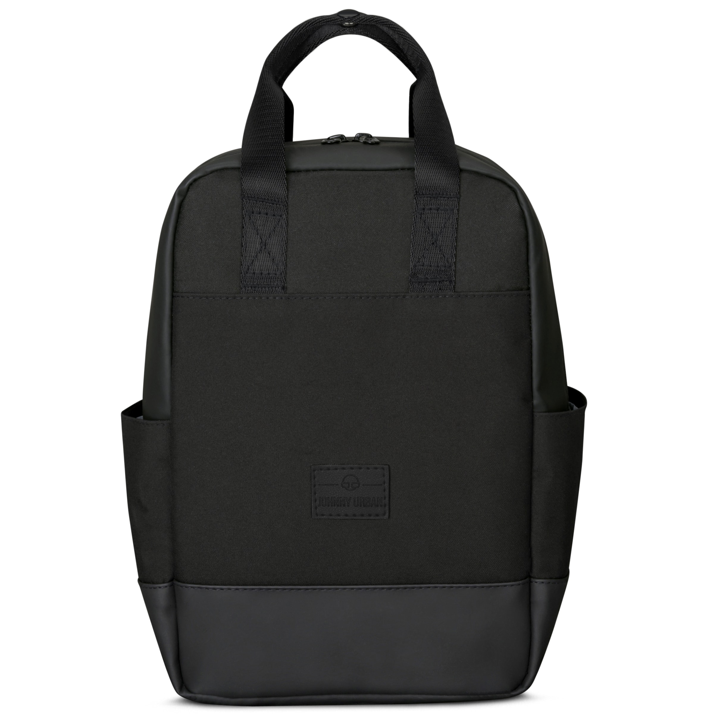 Johnny Urban Backpack in Black: front