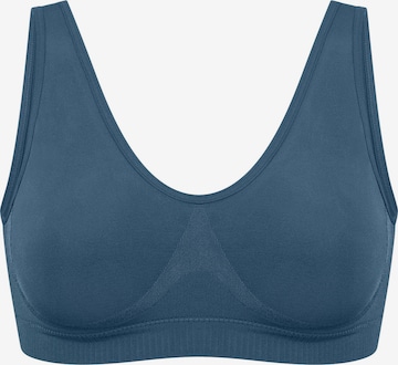 Soutien-gorge ' Casual Seamless ' SCHIESSER en bleu : devant