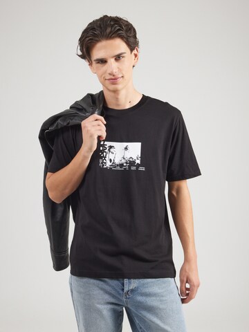 JACK & JONES Футболка 'JCOSAGO' в Черный: спереди