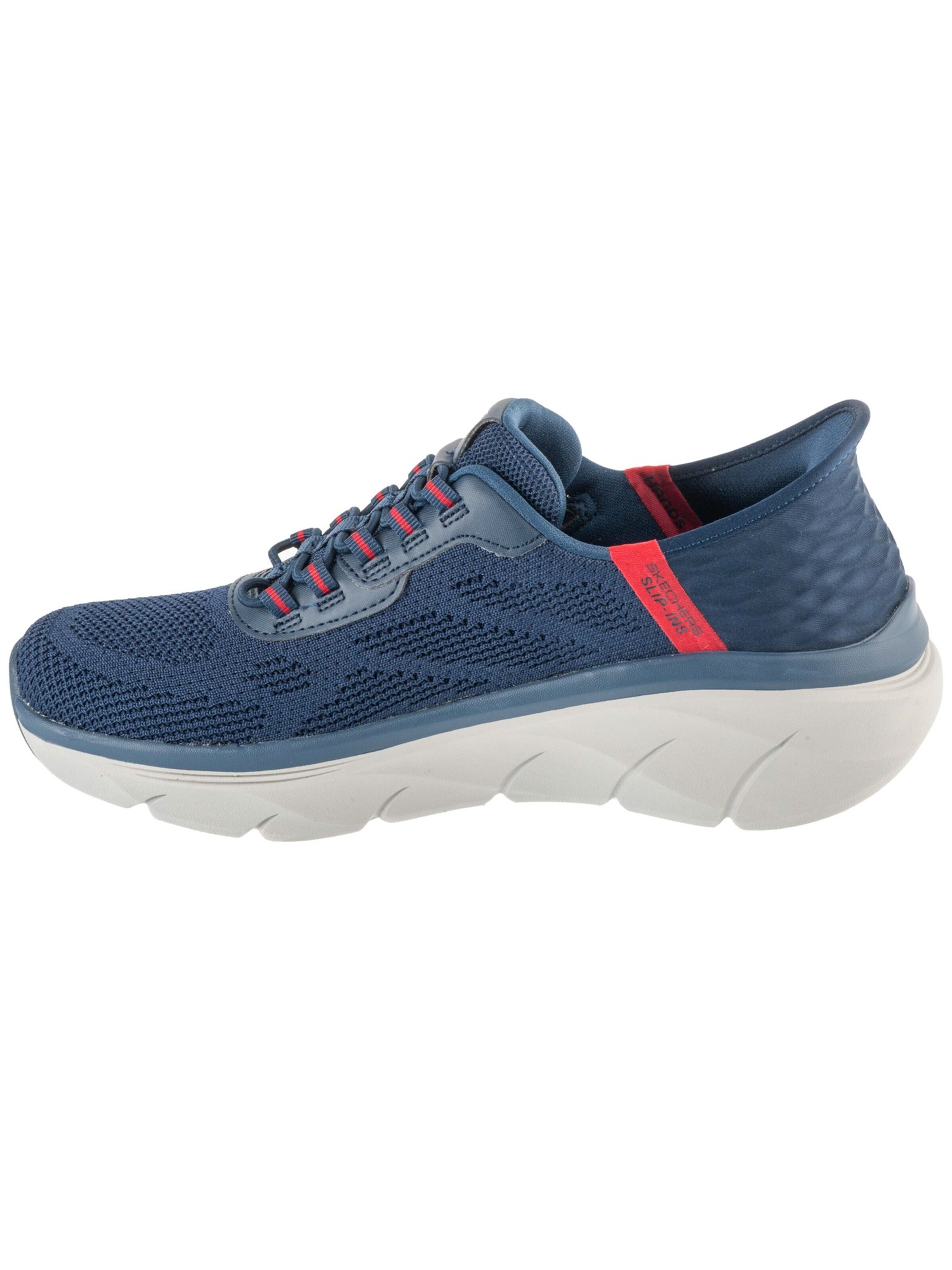 SKECHERS Platform trainers 'Slip-ins: D'Lux Walker 2.0 - Rezinate' in Blue
