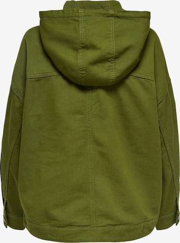 ONLY Демисезонная куртка 'DREW' в Зеленый
