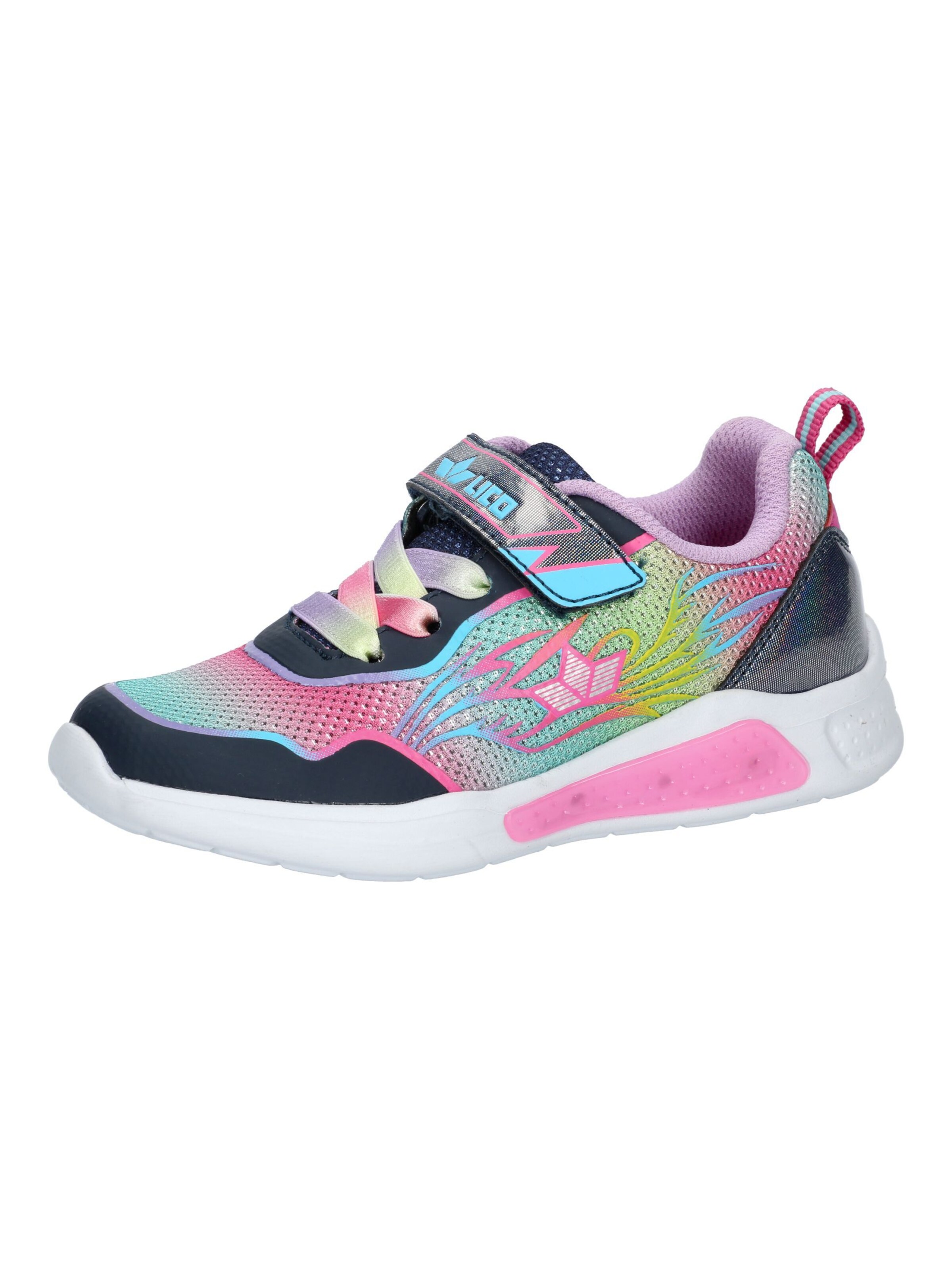 LICO Sneaker 'Blinky Girl' in Pink: Vorderseite