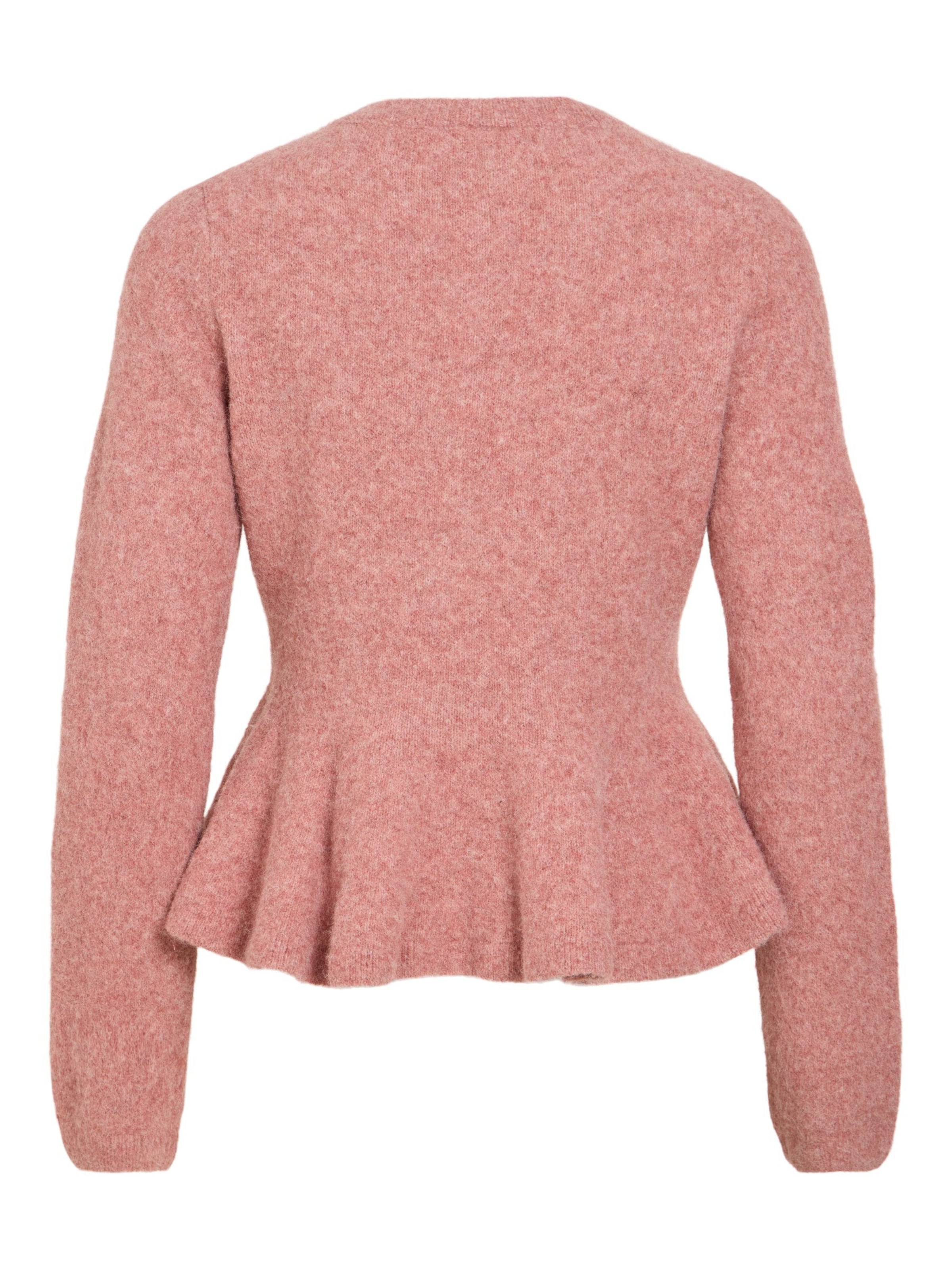 VILA Strickjacke 'VILuna' in Pink
