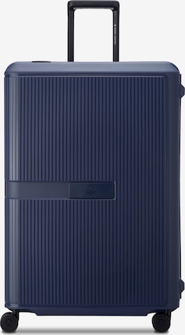 Trolley di Delsey Paris in blu: frontale