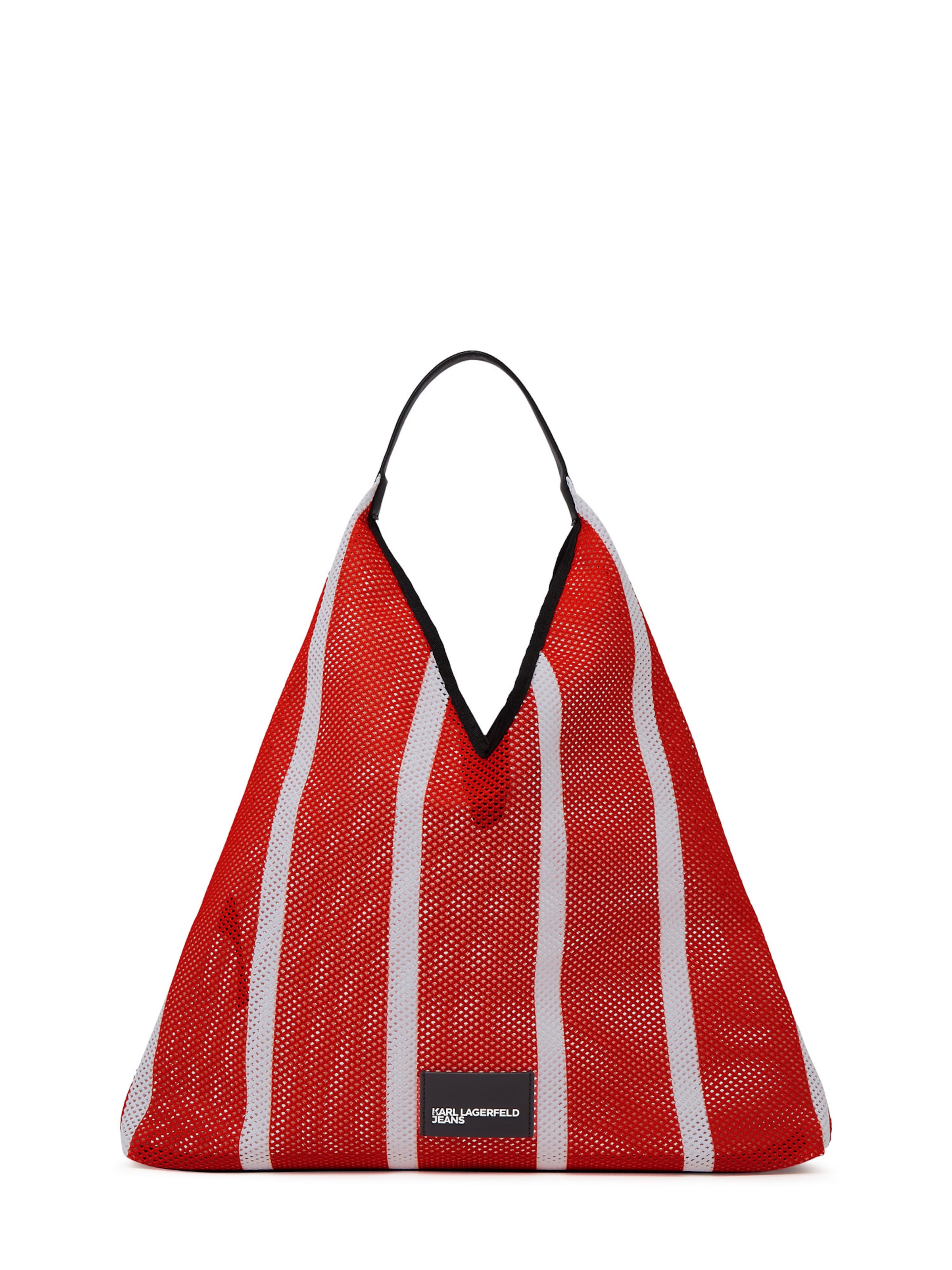 KARL LAGERFELD JEANS Ostoskassi värissä punainen: etupuoli