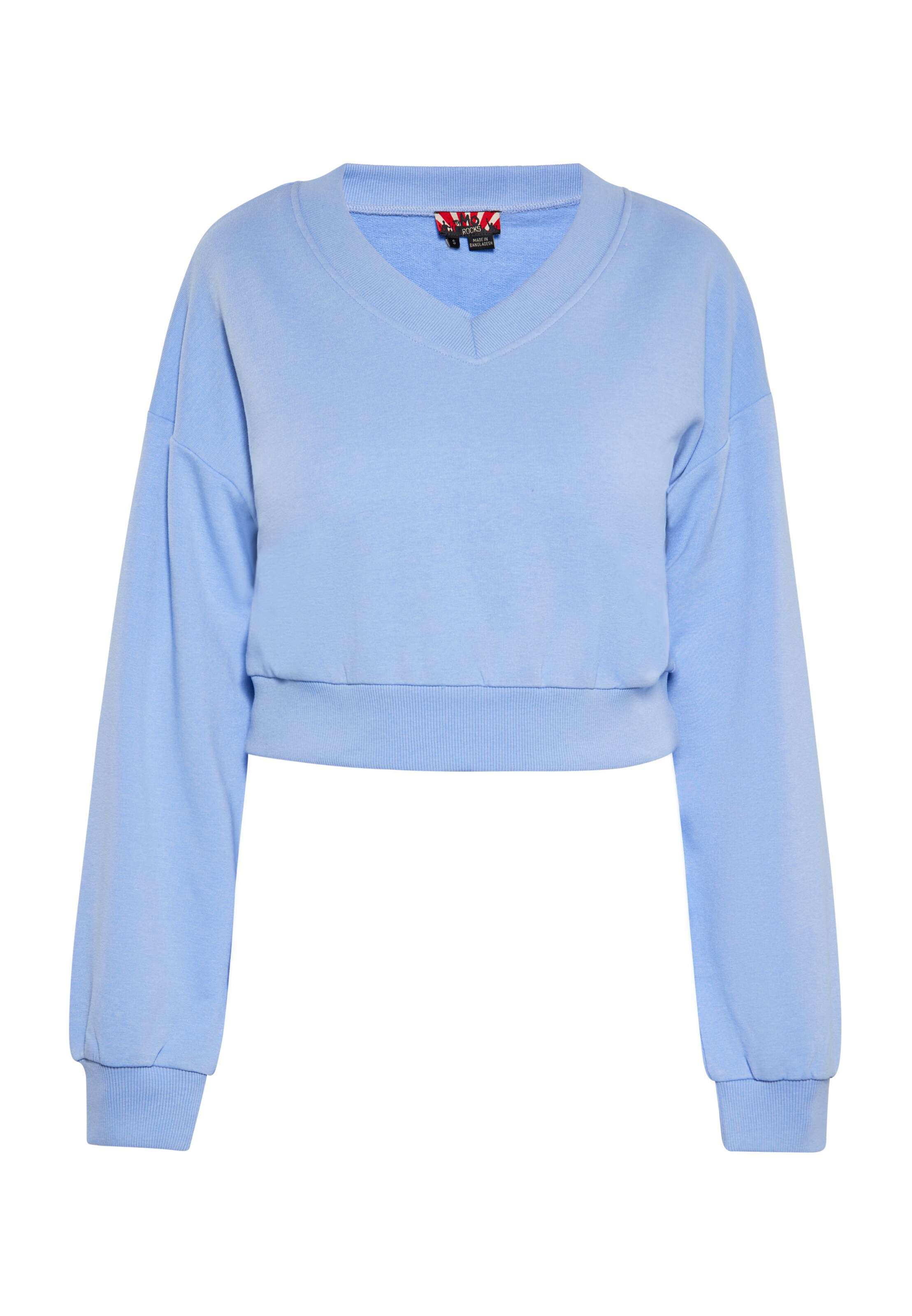 myMo ROCKS Bluzka sportowa w kolorze niebieski: przód