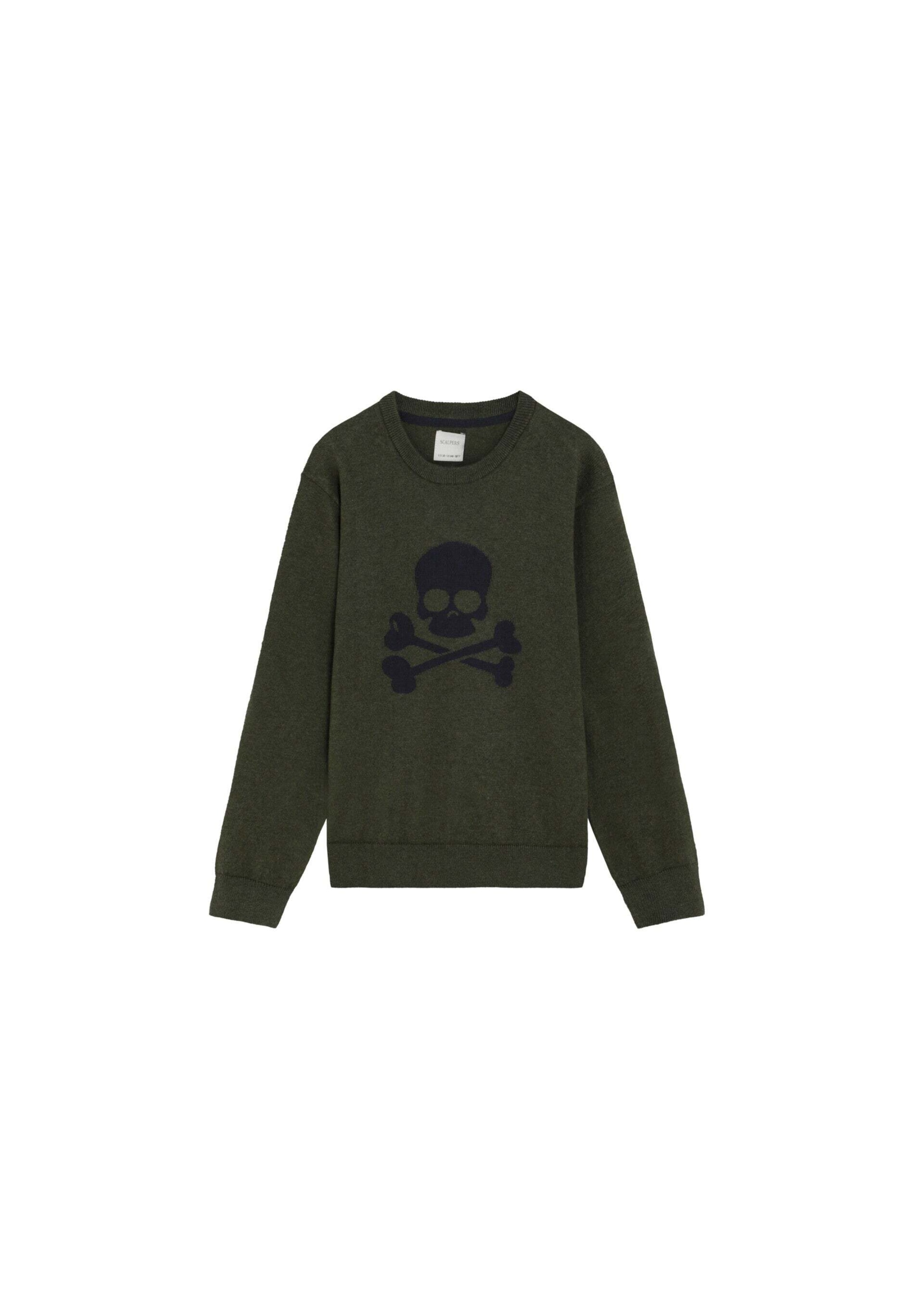 Scalpers Sweater ' ' in 104 in Khaki, Item view