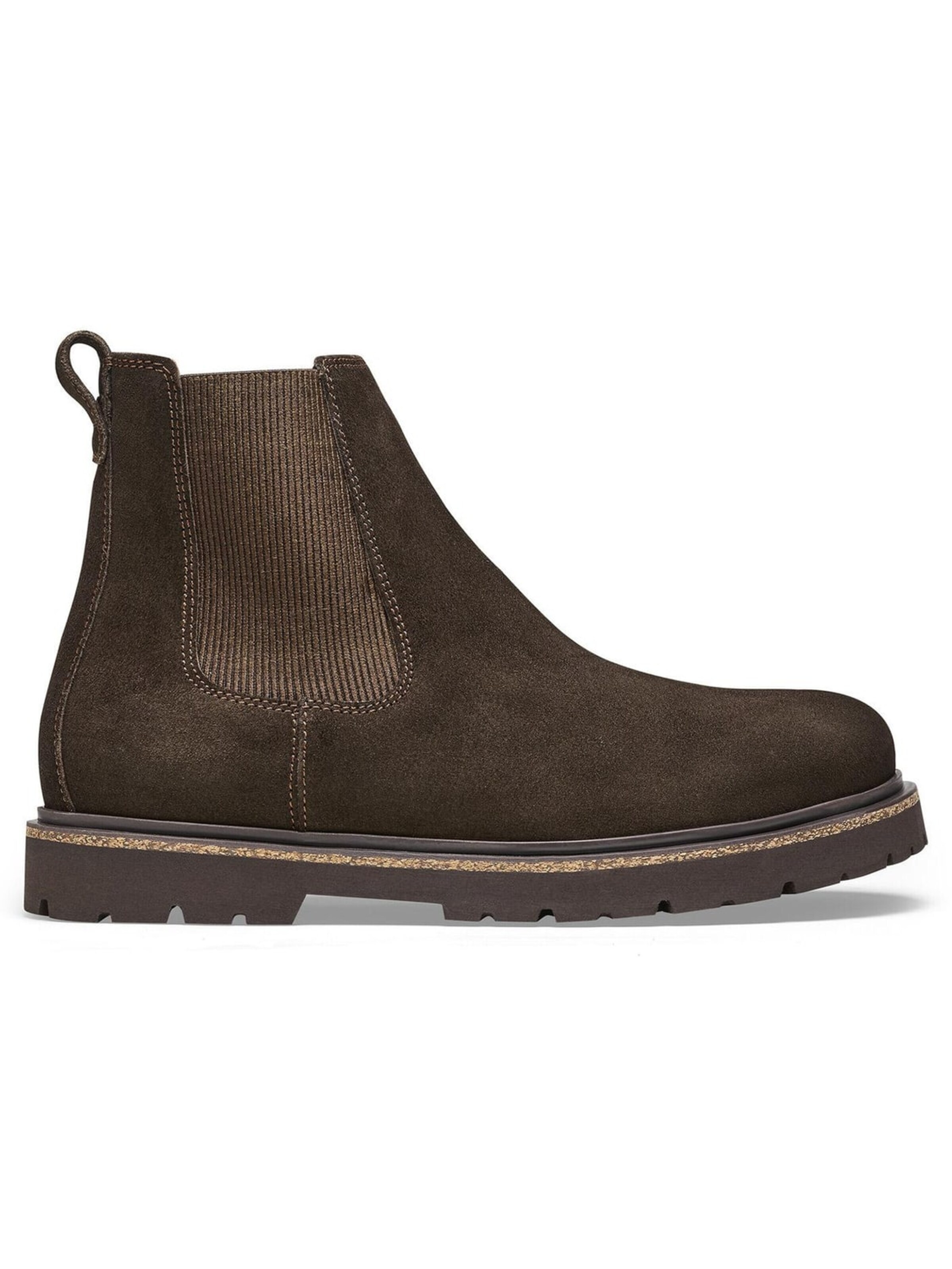 Stivale 'Highwood Slip On Men Mocca Suede Leather' di BIRKENSTOCK in marrone