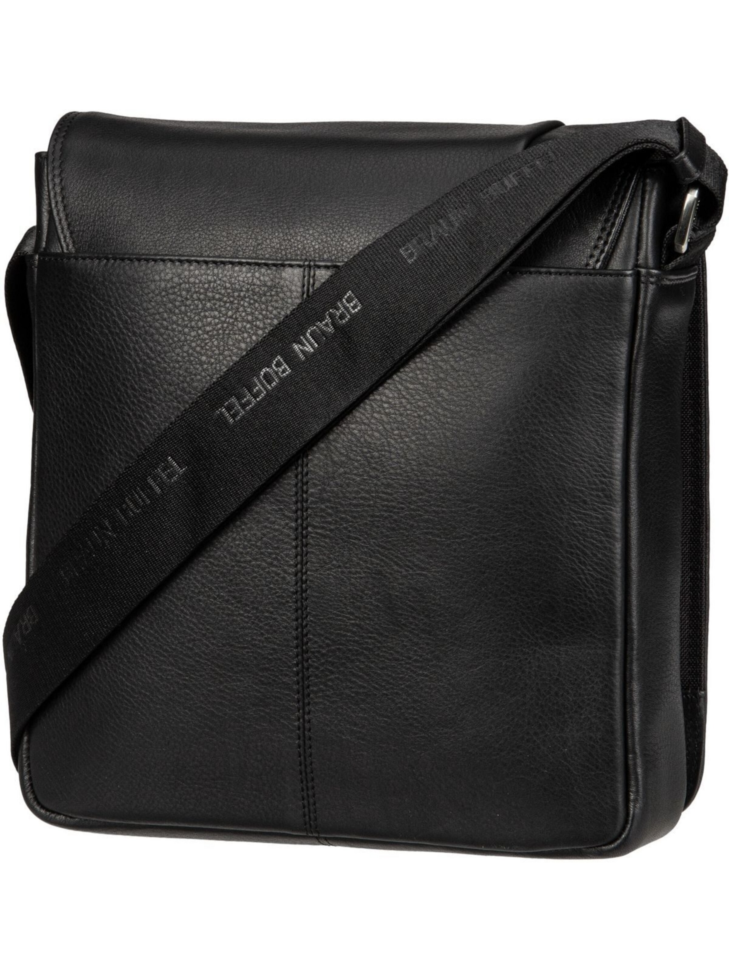 Braun Büffel Crossbody Bag ' GOLF 3.0 XBody M Flap' in Black