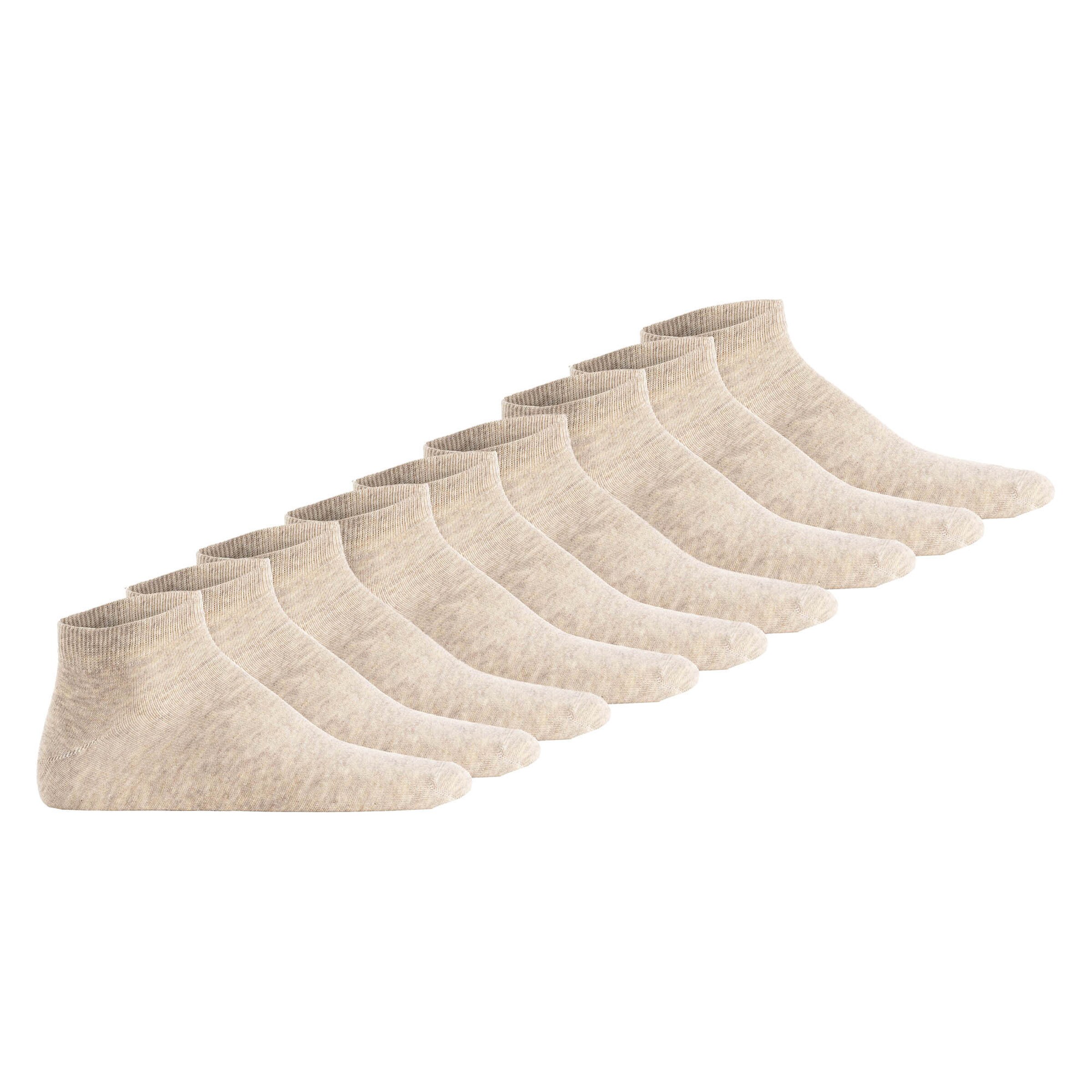 Hudson Socken in Beige: Vorderseite
