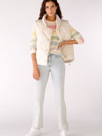 OUI Vest i beige