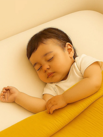 PAPATE - Manta para bebé en amarillo