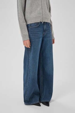 My Essential Wardrobe Wide Leg Jeans 'Nida' i blå