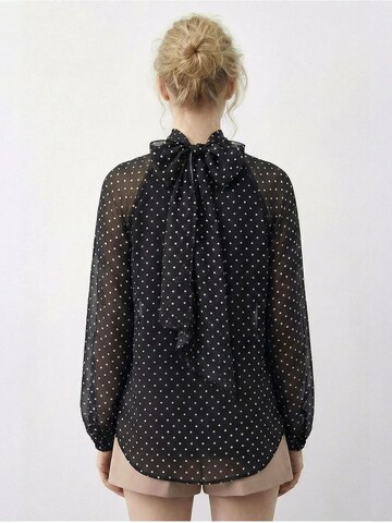 Bianco Lucci Bluse in Braun