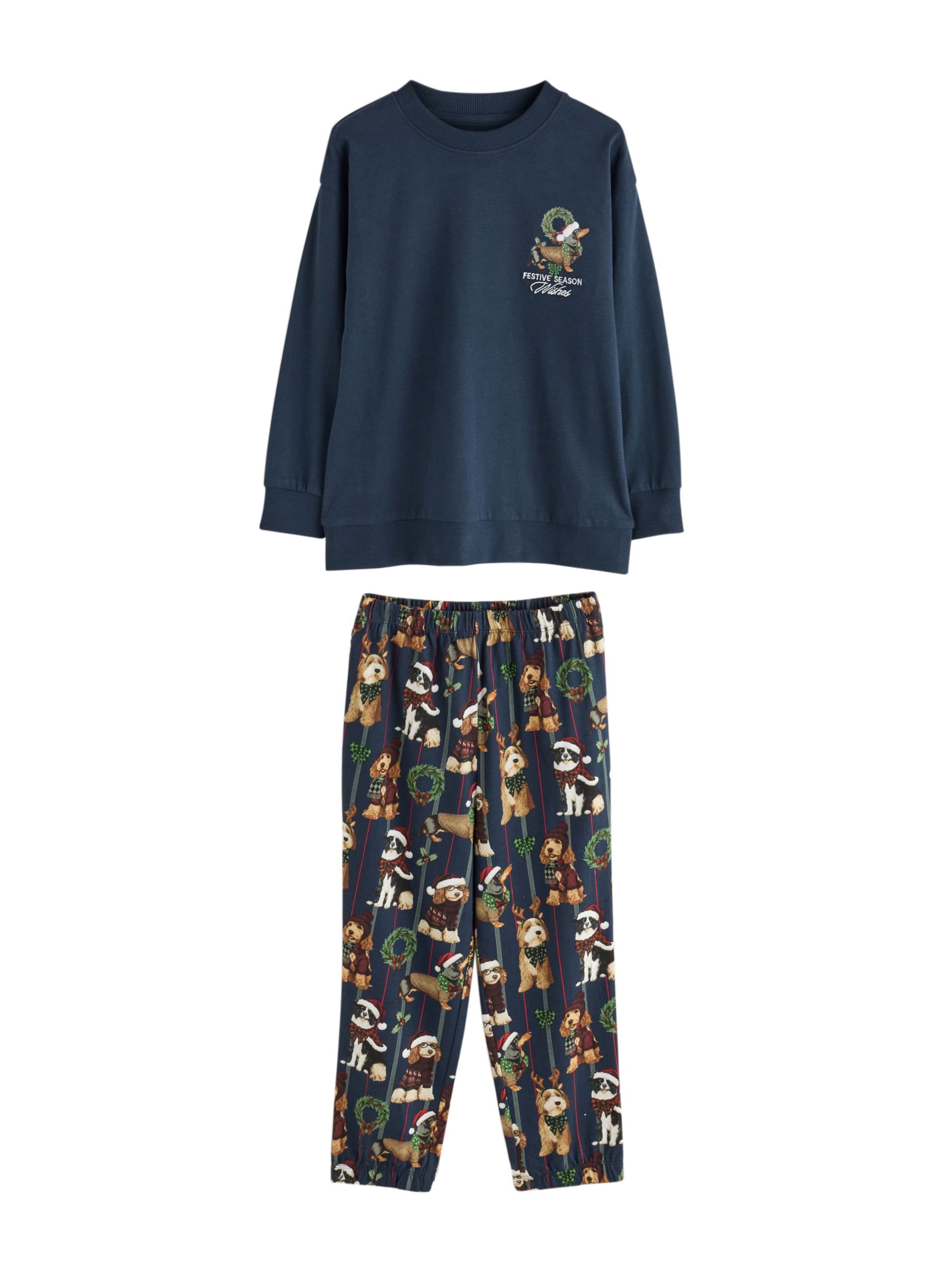 Pyjama Next en bleu : devant