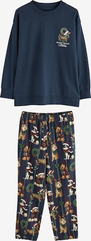 Pyjama Next en bleu : devant