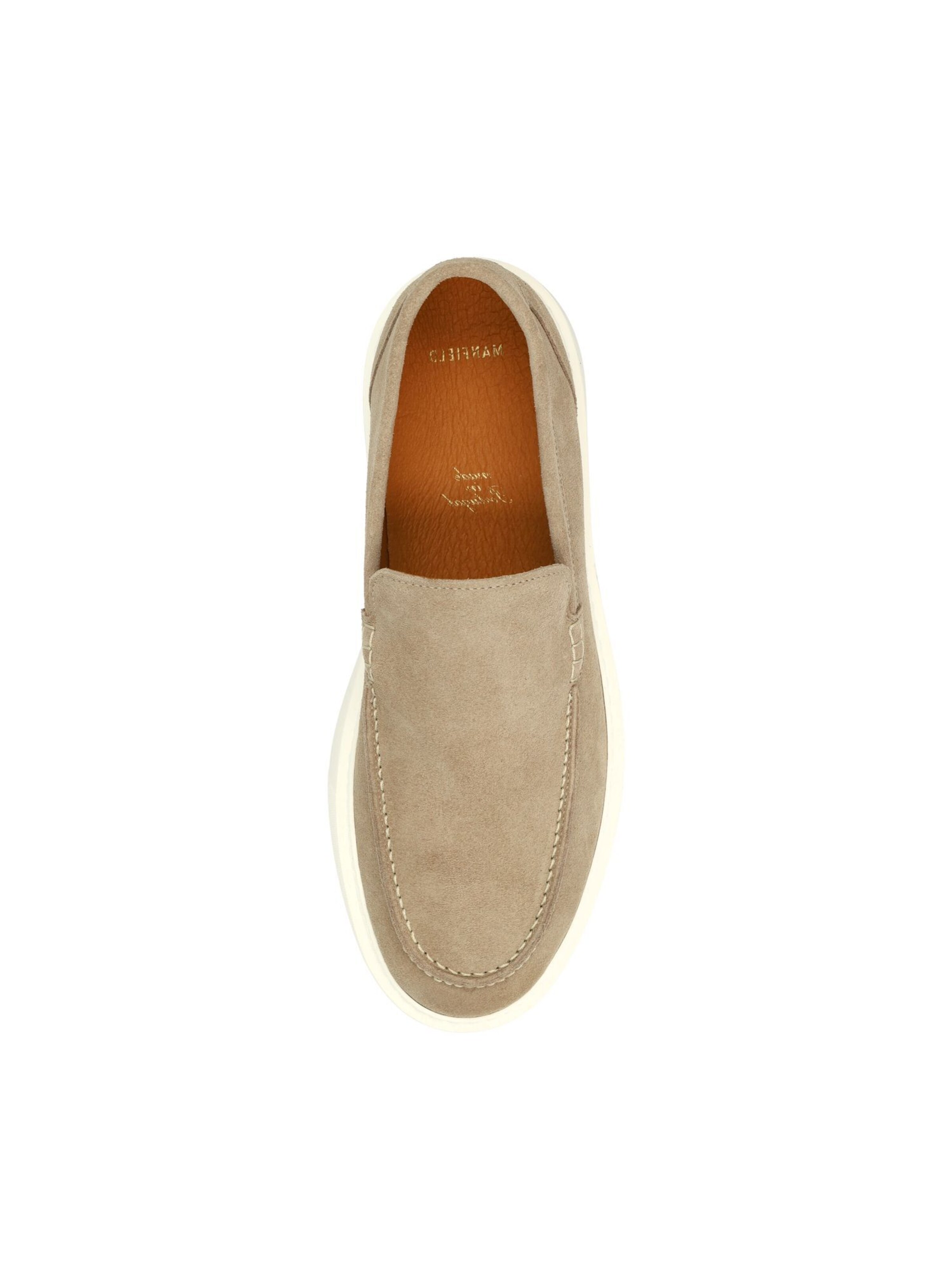 MANFIELD Mocassins in Beige