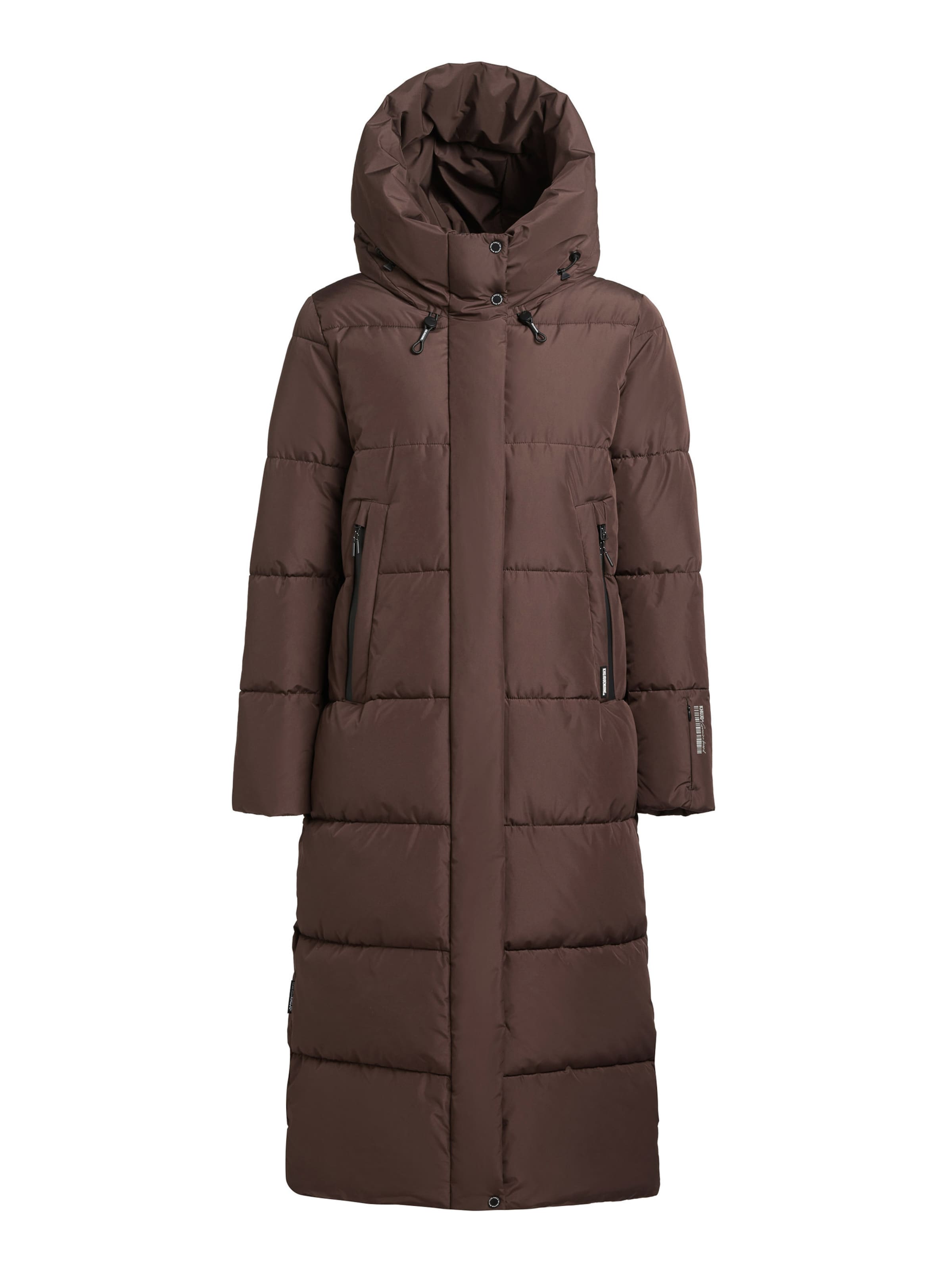 khujo Winter coat 'Soulani4' in Brown: front