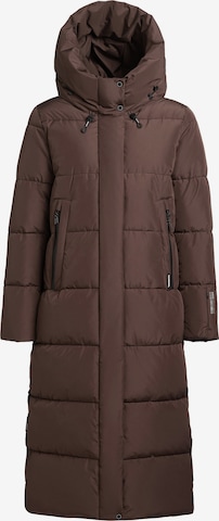 khujo Зимнее пальто 'Soulani4' в Коричневый: спереди