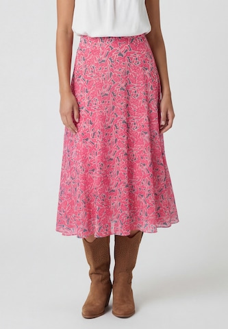 Jupe IZIA en rose : devant