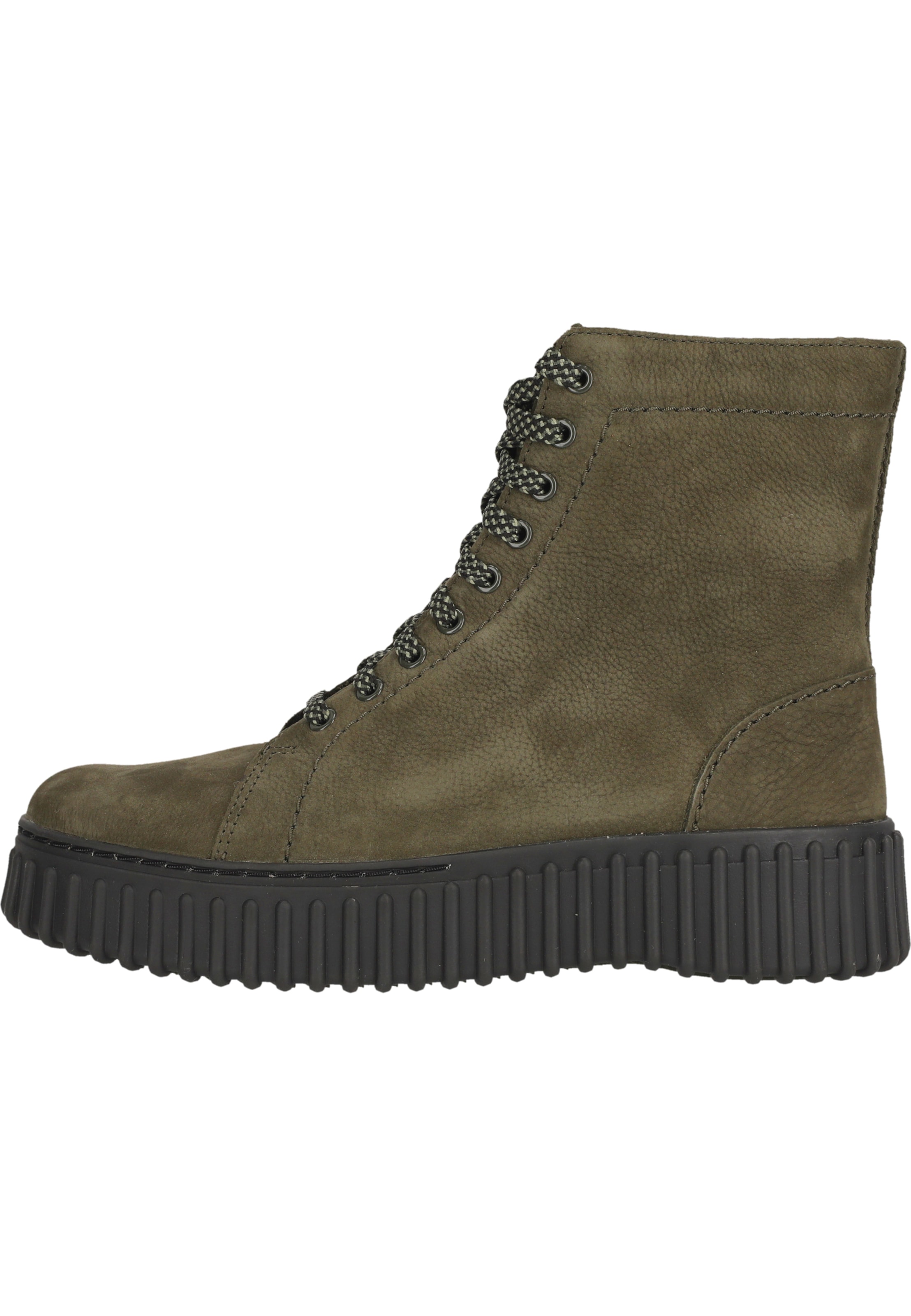 CLARKS Lace-up boot 'Torhill Rise' in Green