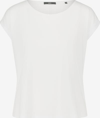 zero T-Shirt mit U-Bootausschnitt in weiß, Produktansicht