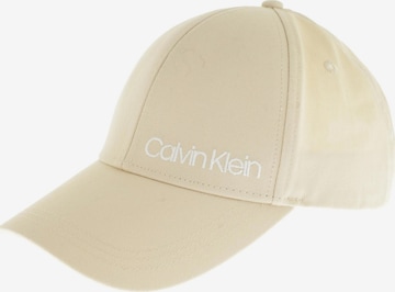 Calvin Klein Hut oder Mütze One Size in Beige: predná strana