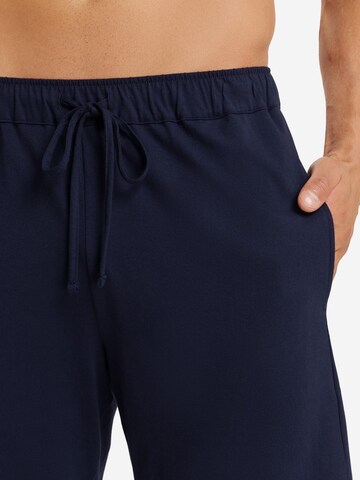 Hanro Pyjamabroek 'Night & Day' in Blauw