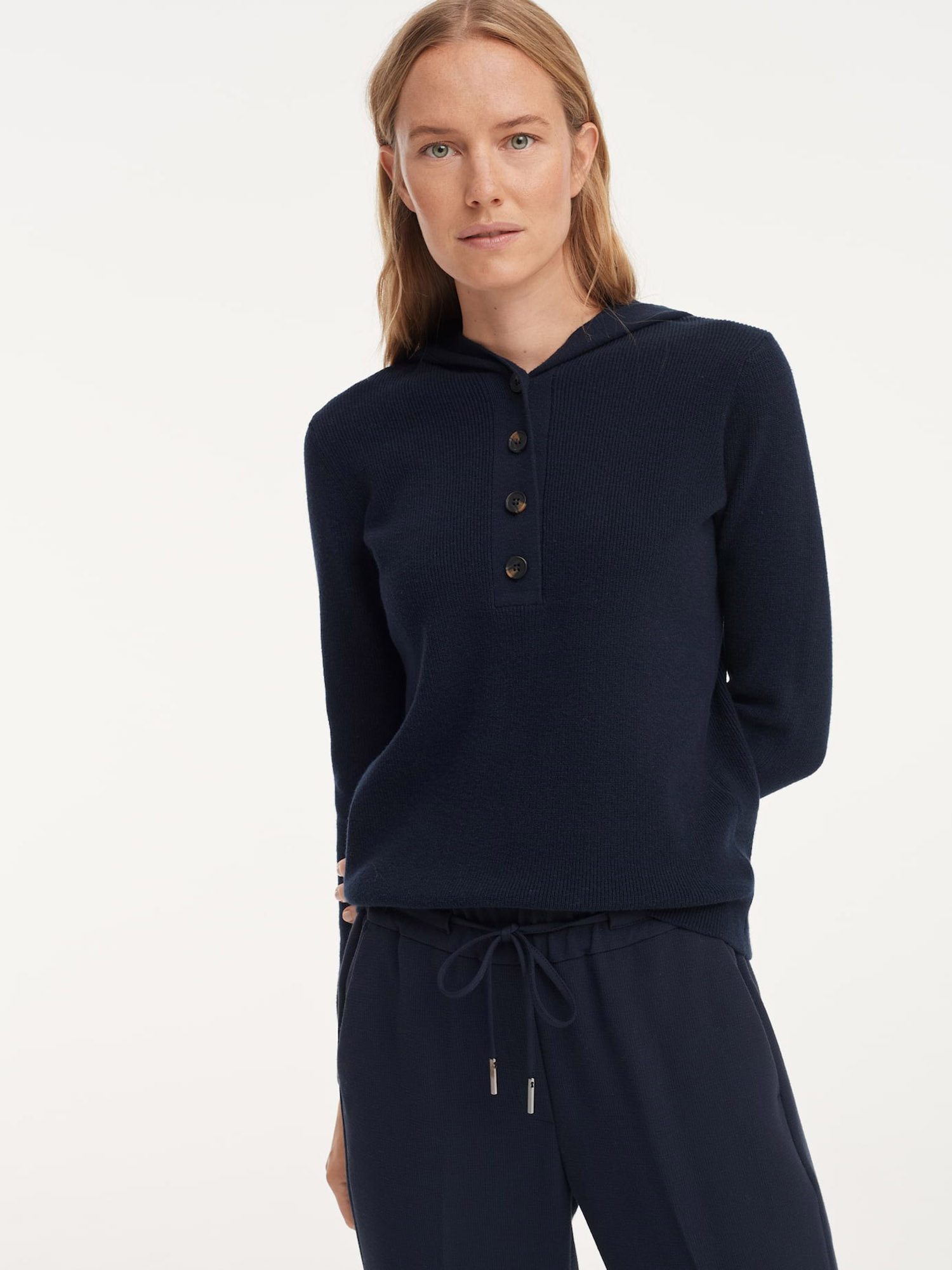 Zf44J Donna OPUS Pullover Puyumi in Navy 
