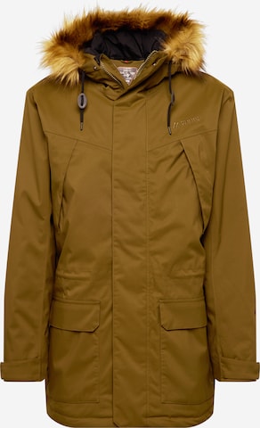 Maier SportsOutdoor jakna 'Olaf' - smeđa boja: prednji dio