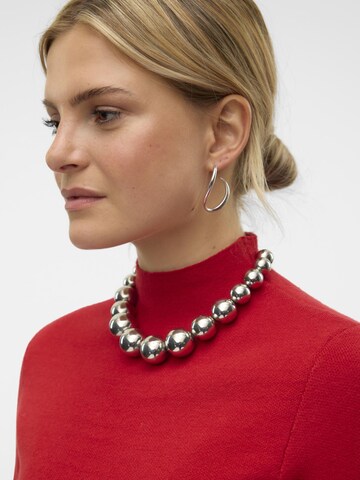 VERO MODA Trui 'VMGold' in Rood