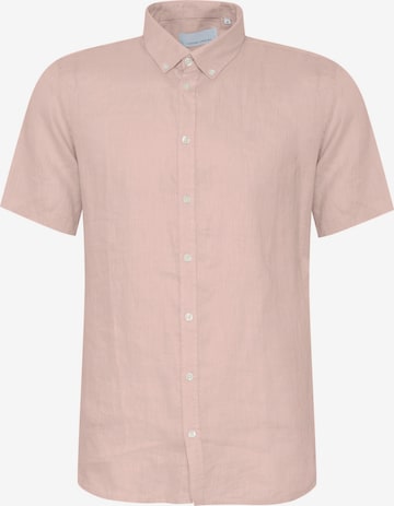 Coupe regular Chemise 'Anton' Casual Friday en rose : devant