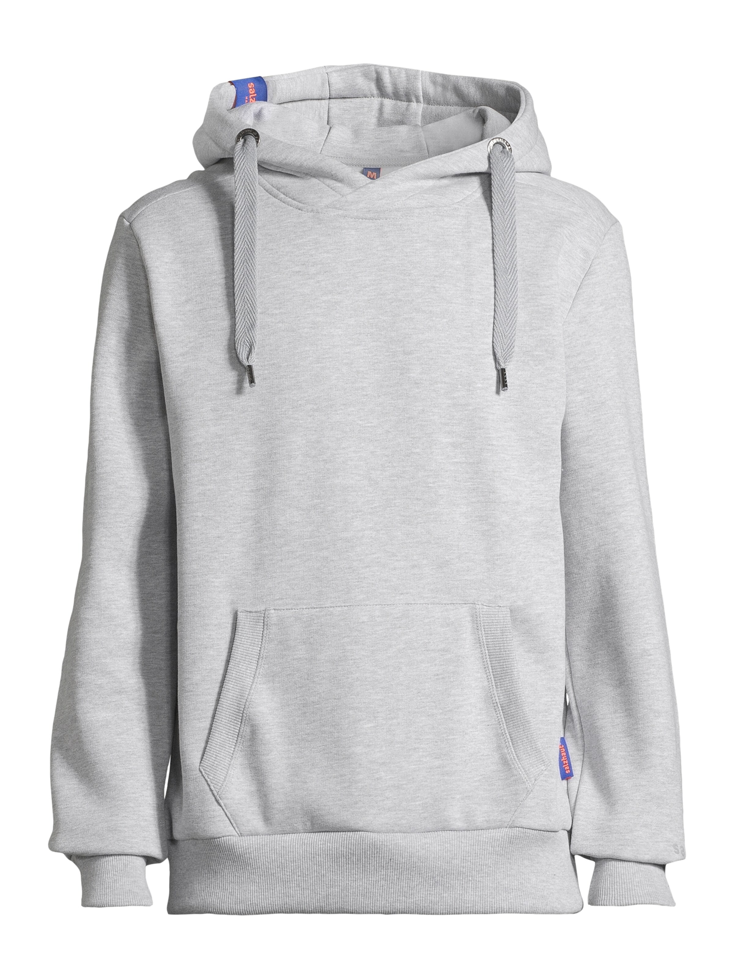 salzhaut Sweatshirt 'HEFF' in Grijs: voorkant