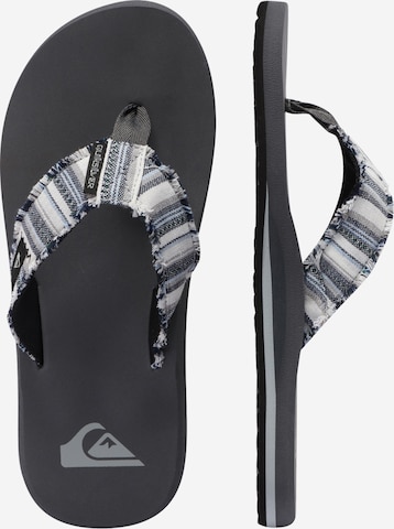 QUIKSILVER Teenslippers 'MONKEY ABYSS' in Grijs