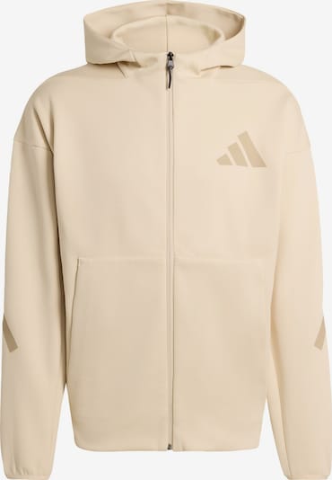 Sportinis džemperis 'Z.N.E.' iš ADIDAS SPORTSWEAR, spalva – smėlio spalva / smėlio, Prekių apžvalga