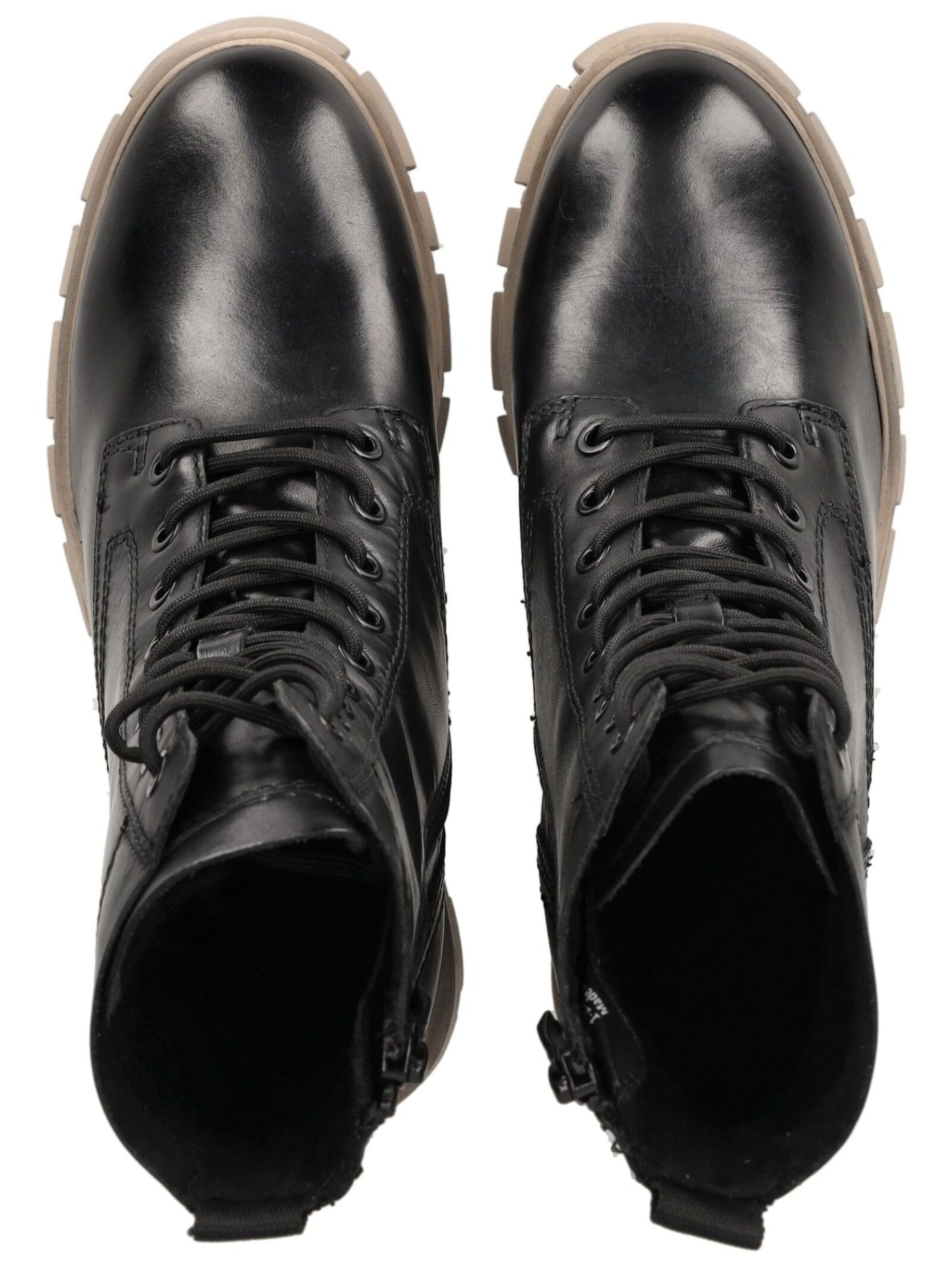 Bottines à lacets Tamaris en noir