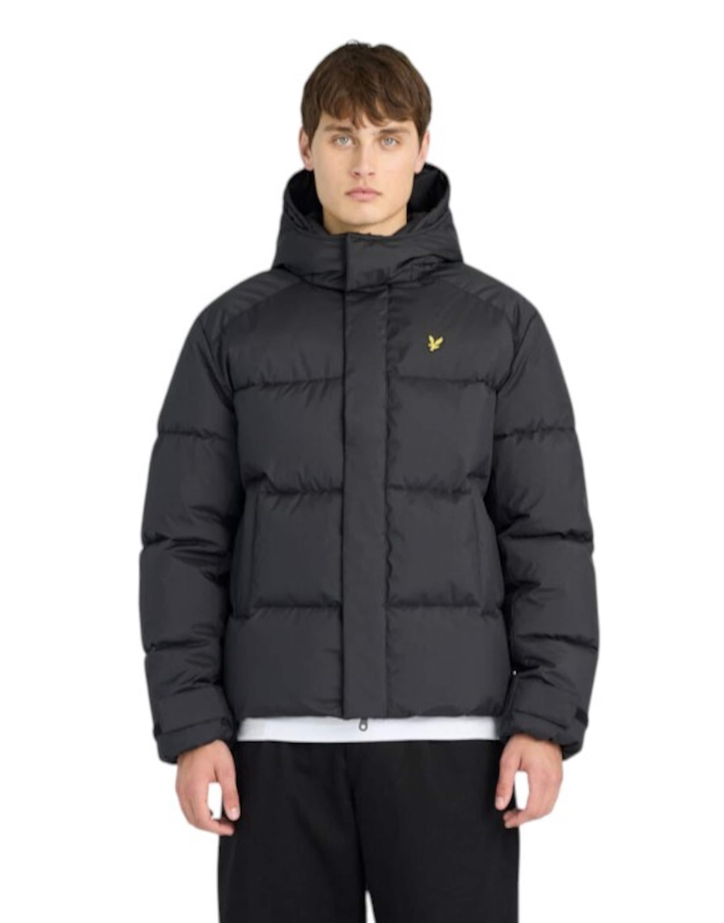 Lyle & Scott Зимняя куртка в Черный: спереди