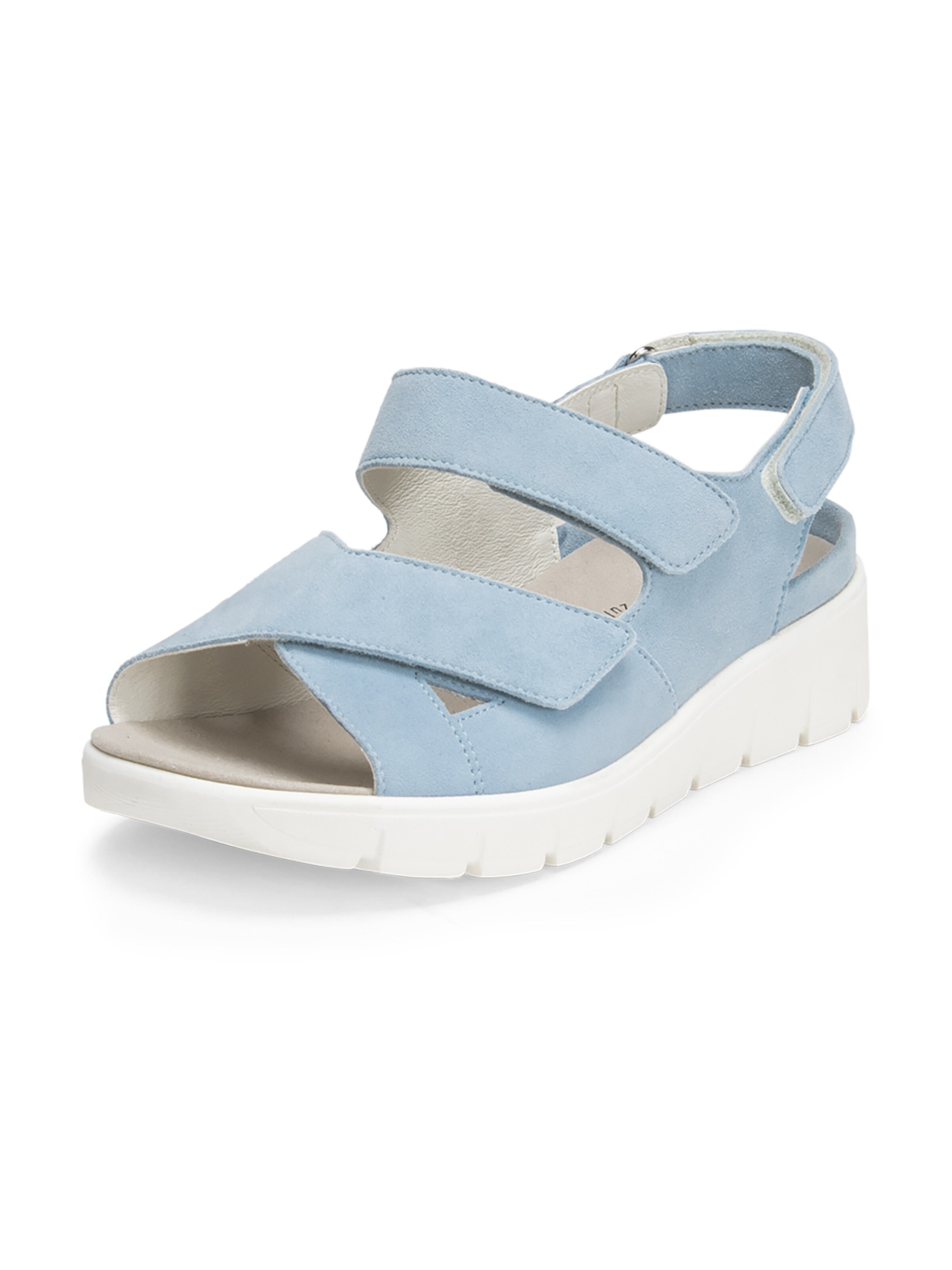 Sandales à lanières VITAFORM en bleu : devant