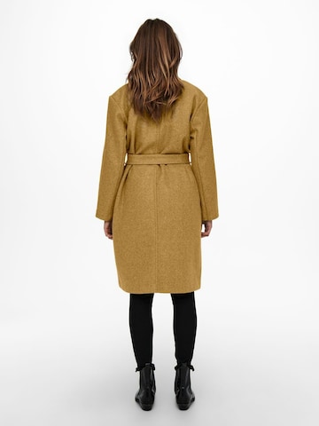 Only Petite Between-Seasons Coat in Brown