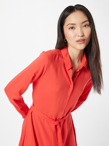 ICHI Shirt dress 'Main' in Red