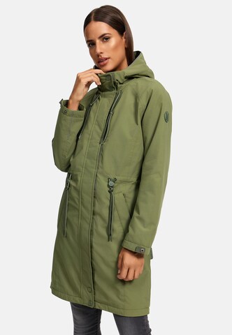 MARIKOO Between-seasons coat 'Megumii 16' in Green