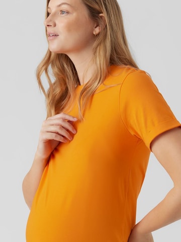 MAMALICIOUS T-shirt 'NEWEVA' i orange