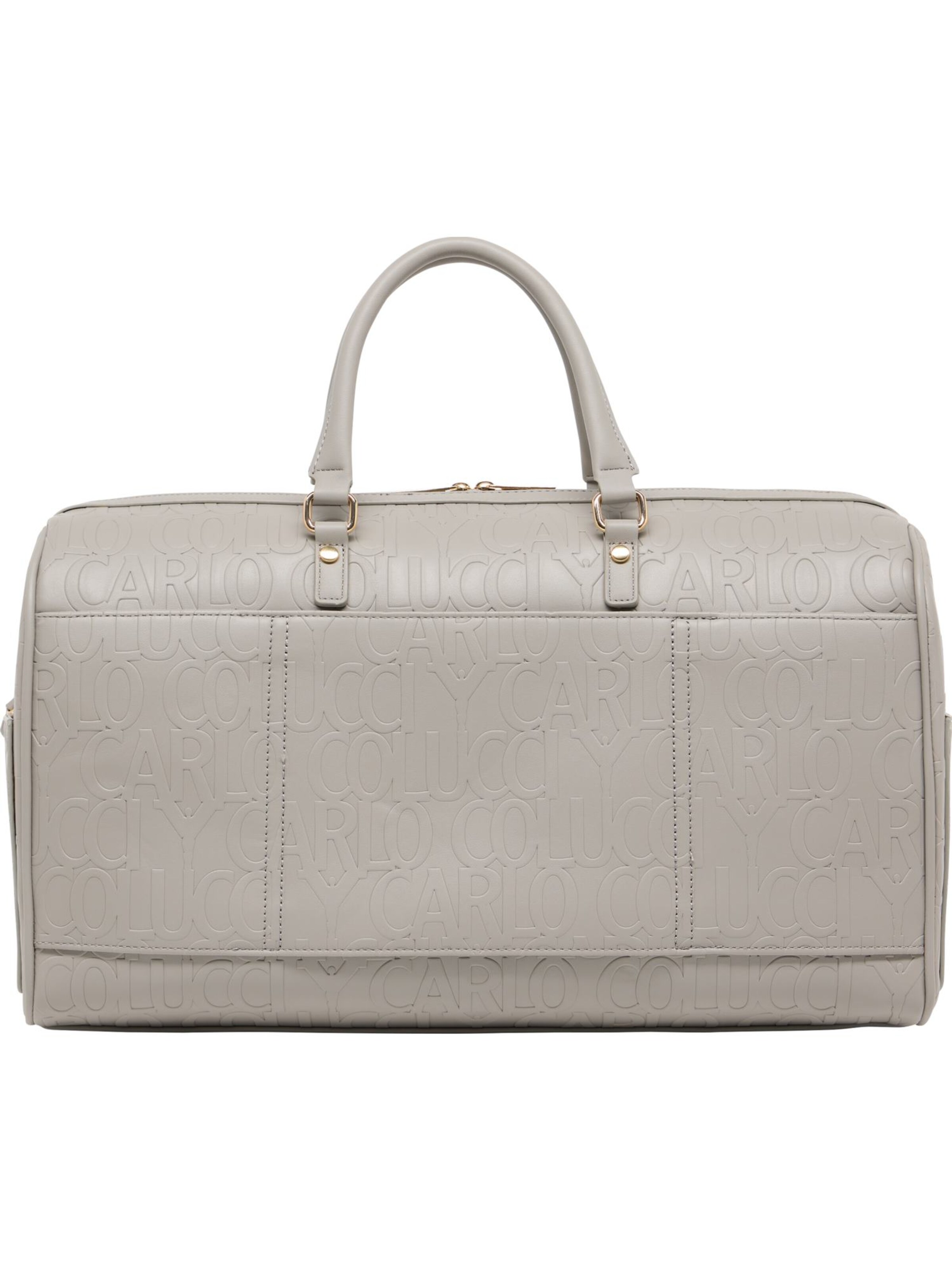 Carlo Colucci Weekend bag 'Elias' in Grey