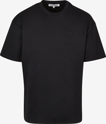 9N1M SENSE Shirt 'Essential' in Zwart: voorkant