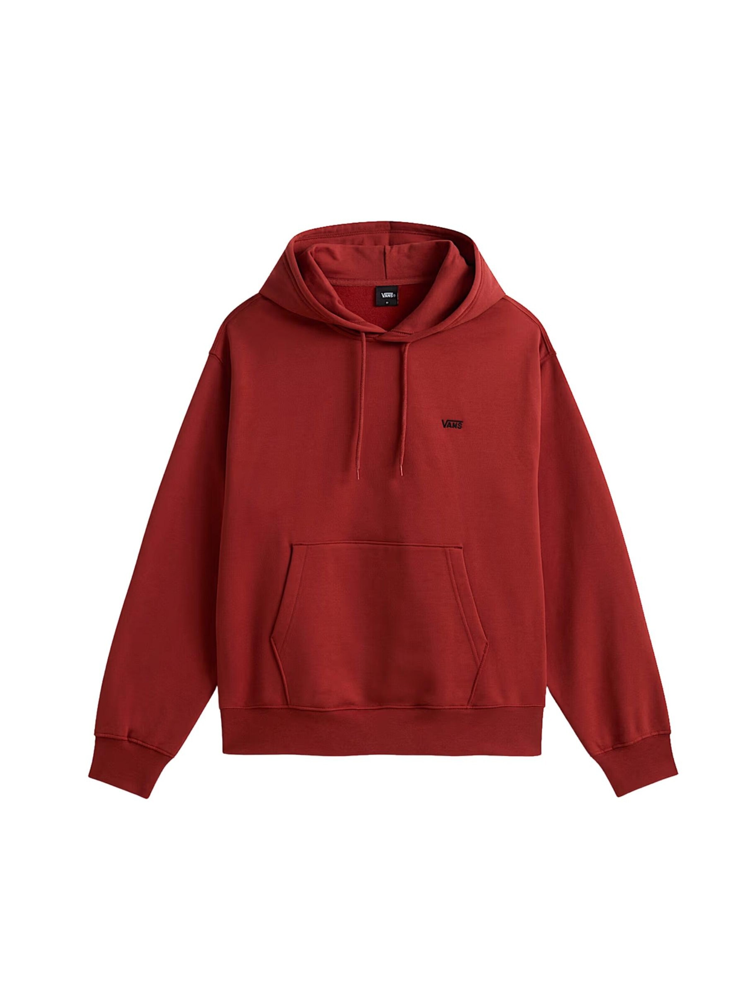 Felpa in XL VANS di colore rosso scuro, Visualizzazione prodotti