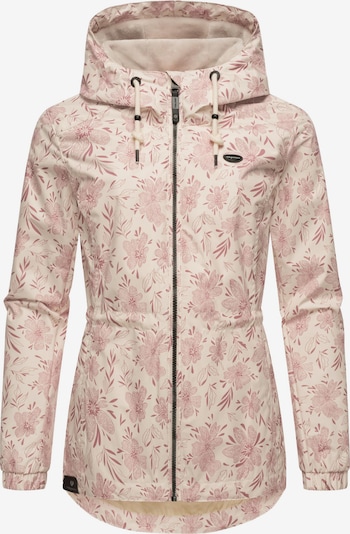 Ragwear Weatherproof jacket 'Dankka Spring' in Rose / Powder / Black, Item view